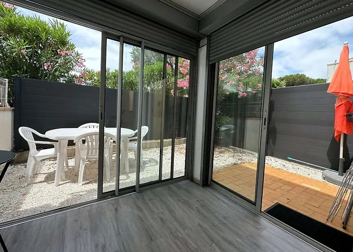 T2 Climatise Avec Parking Prive Dans La Pinede - Fr-1-607-202 Apartman